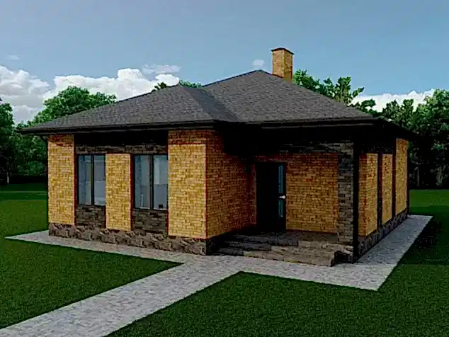 Проект дома - ТП - 80