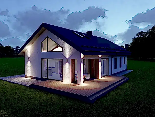 Проект дома  1 - 9 - 129 кв.