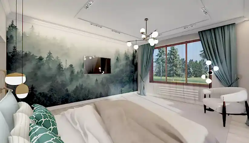 Дизайн Проект дома в КП "Тихая Речка" 2024 г.