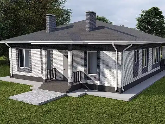 Проект дома 1 - 5 - 141 кв.