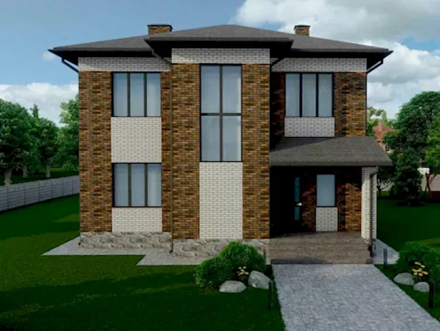 Проект дома 2 - ТП - 40 Проект дома 2 - ТП - 40