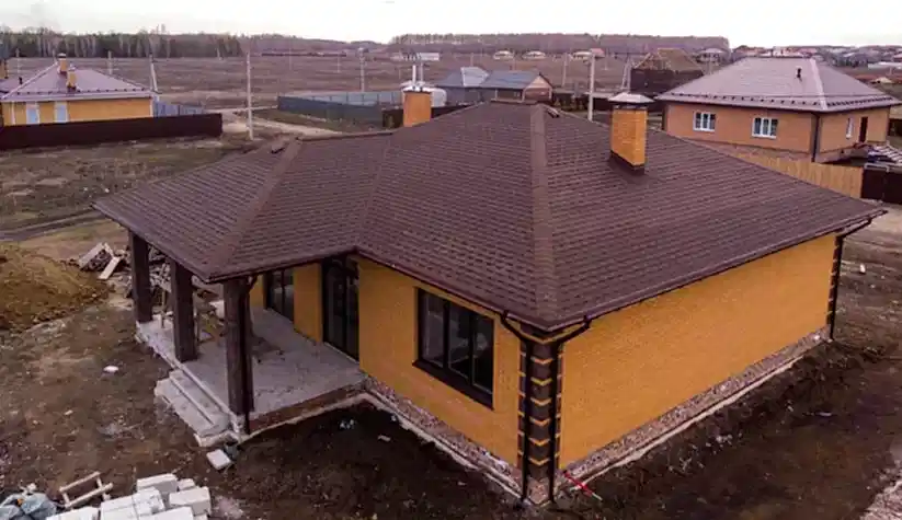 Коттедж в п. "Русский Стиль" 123кв.