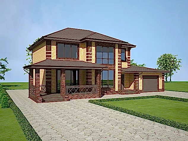 Проект дома 2 - 9 - 250 кв. Проект дома 2 - 9 - 250 кв.