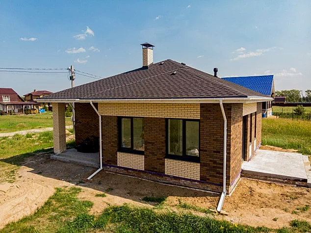 Проект дома  1 - 1 -  80 кв.