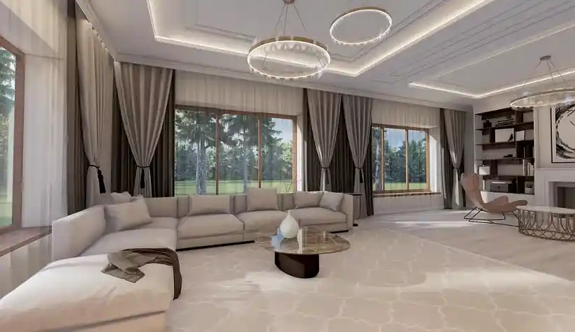 Дизайн Проект дома в КП "Тихая Речка" 2024 г.