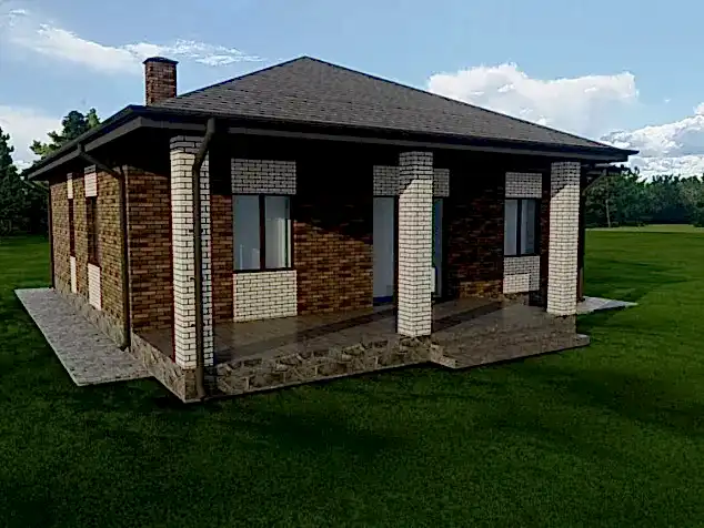 Проект дома - ТП - 100 Проект дома - ТП - 100