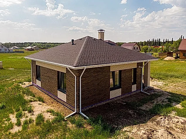 Проект дома  1 - 1 -  80 кв.