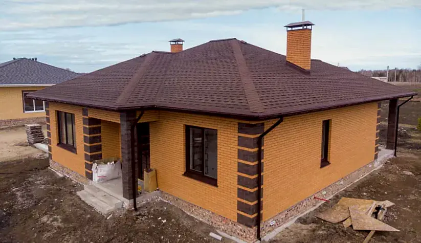 Коттедж в п. "Русский Стиль" 123кв.