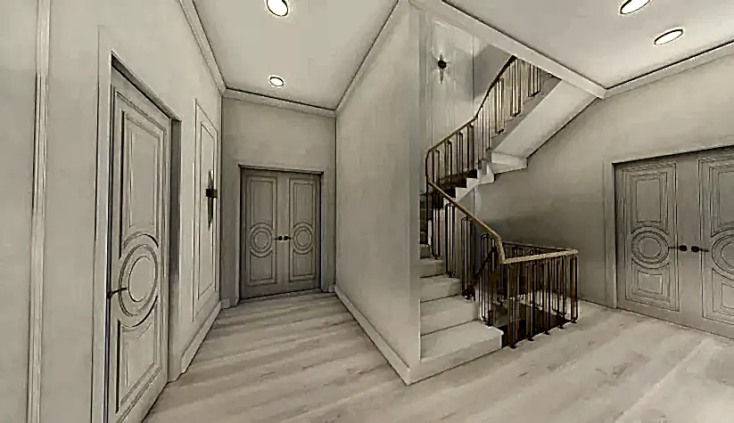 Дизайн Проект дома в КП "Тихая Речка" 2024 г.