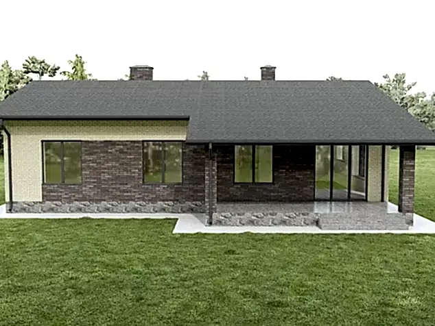 Проект дома  1 - 16 - 134 кв.