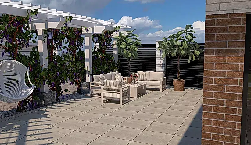 Коттедж. Благоустройство территории 2024 год