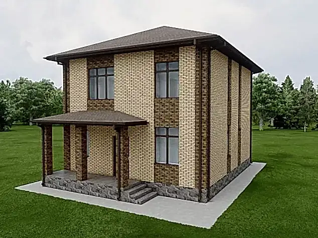 Проект дома 2 - ТП - 117 Проект дома 2 - ТП - 117