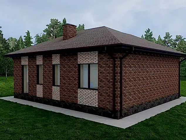 Проект дома - ТП - 70