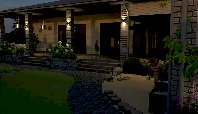 Коттедж. Благоустройство территории 2024 год