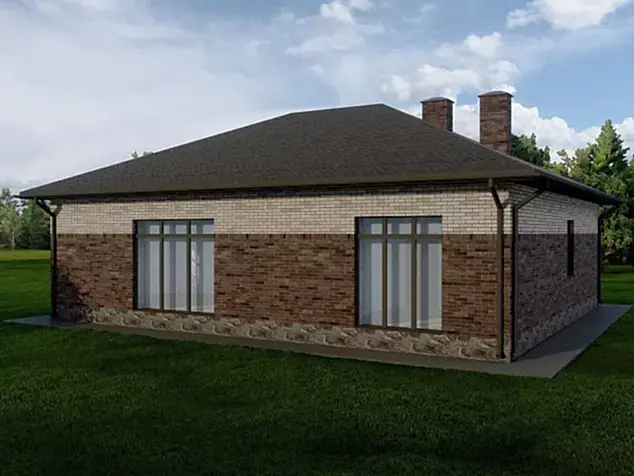 Проект дома 1 -  4- 127кв.