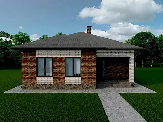 Проект дома - ТП - 80