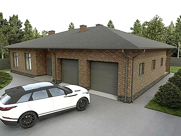 Проект дома  1 - 15 - 199 кв.