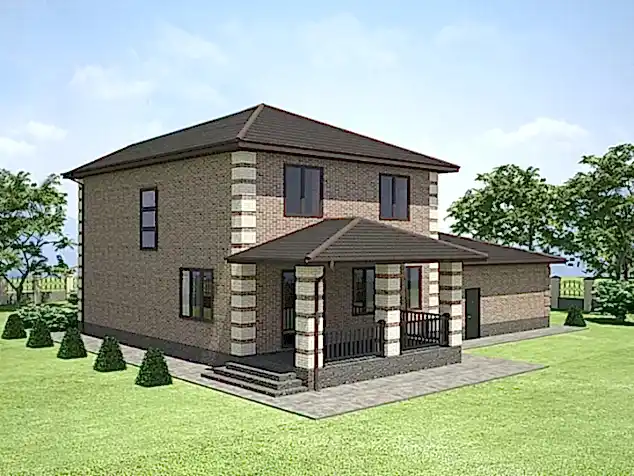 Проект дома 2 - 2 - 220 кв. Проект дома 2 - 2 - 220 кв.