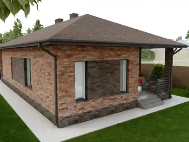 Проект дома - ТП - 100 - 2 Проект дома - ТП - 100 - 2