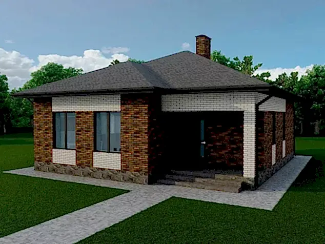 Проект дома - ТП - 80