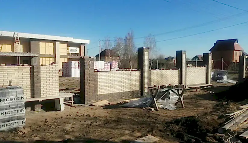 Забор в мкрн. Черёмушки