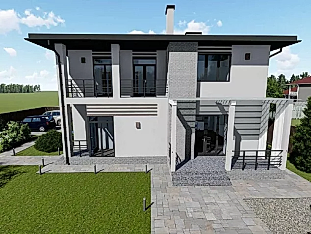 Проект дома 2 - 11 - 238 кв.