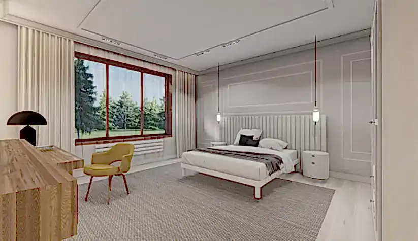 Дизайн Проект дома в КП "Тихая Речка" 2024 г.