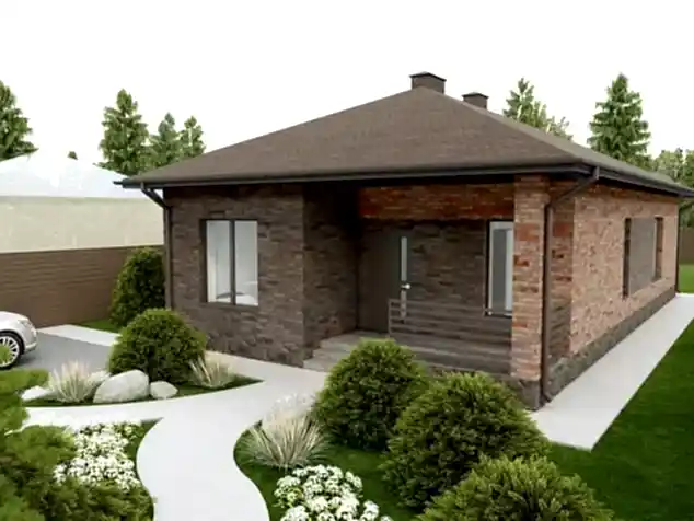 Проект дома - ТП - 100 - 2 Проект дома - ТП - 100 - 2