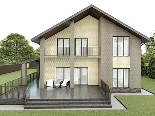 Проект дома - М - ТП - 210