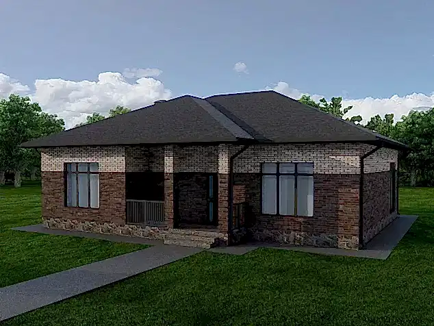 Проект дома 1 -  4- 127кв.