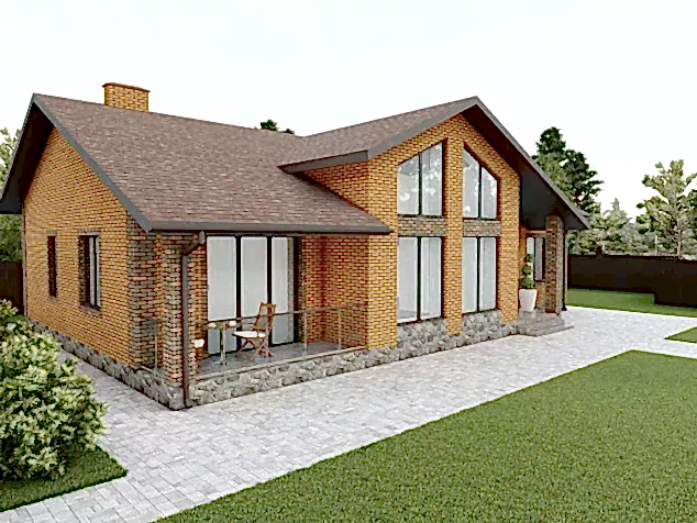 Проект дома - ТП - 135 Проект дома - ТП - 135