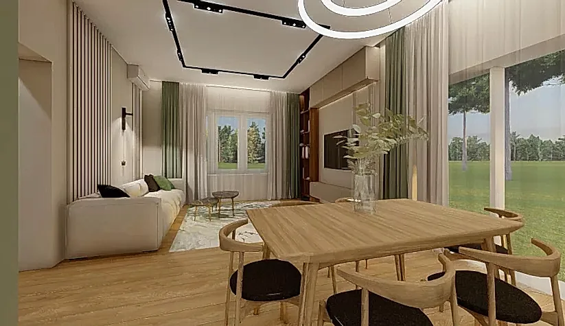 Дизайн Проект дома в  КП "Пушкин Клаб" 2023 г.