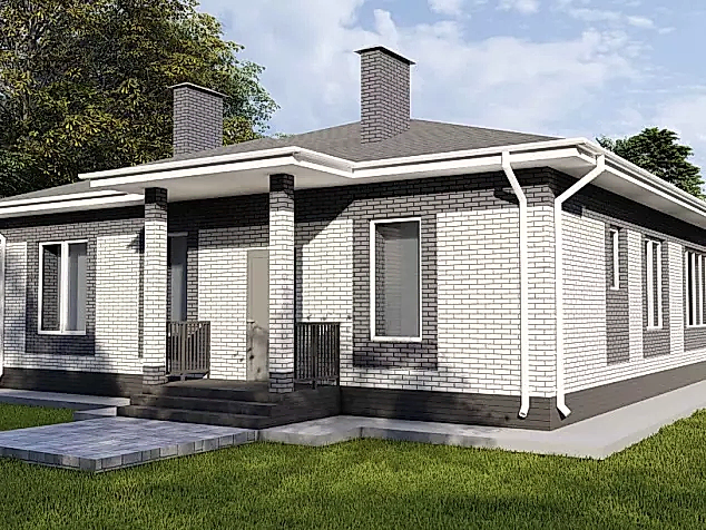 Проект дома 1 - 5 - 141 кв.