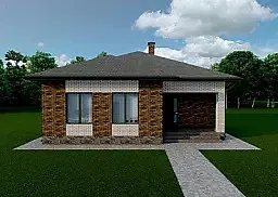 Проект дома - ТП - 80