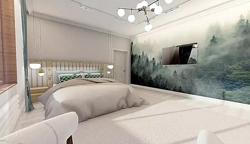 Дизайн Проект дома в КП "Тихая Речка" 2024 г.