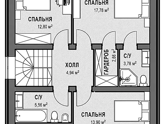 Проект дома - М - ТП - 142