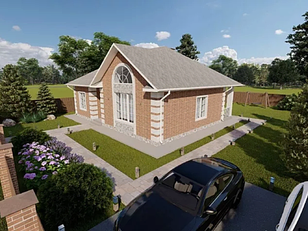 Проект дома  1 - 3 - 88 кв.