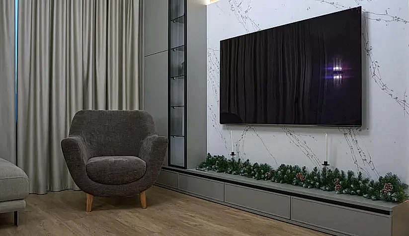 Отделочные работы в квартире ул. Красина