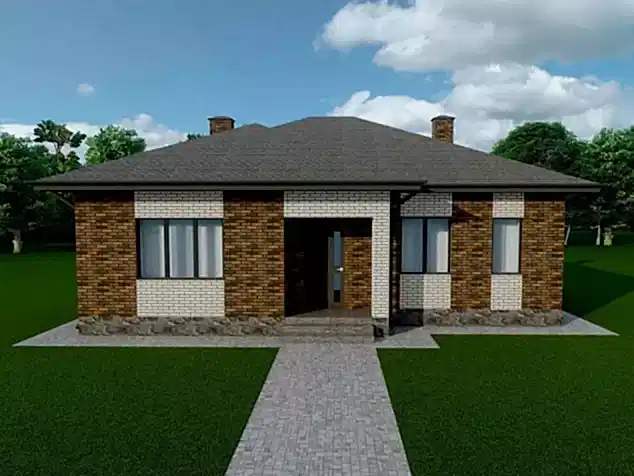 Проект дома - ТП - 100 Проект дома - ТП - 100