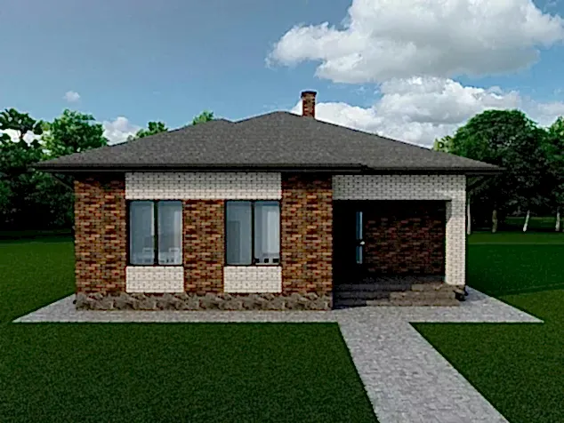 Проект дома - ТП - 80 Проект дома - ТП - 80