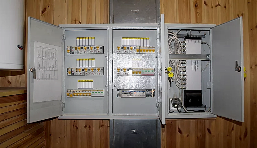 Коттедж в к.п. Тихая речка (инженерные коммуникации)