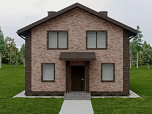 Проект дома - М - ТП - 140