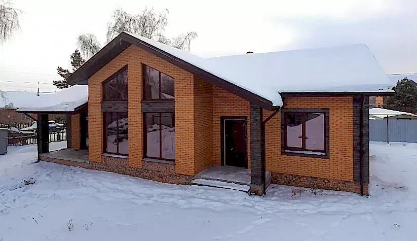 Коттедж в д. Черемуховское 135кв.