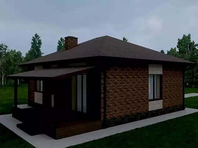 Проект дома - ТП - 74