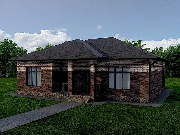 Проект дома 1 -  4- 127кв.