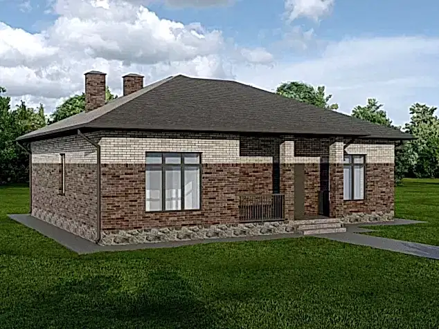 Проект дома 1 -  4- 127кв.