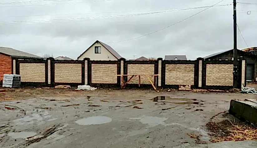 Забор в мкрн. Черёмушки