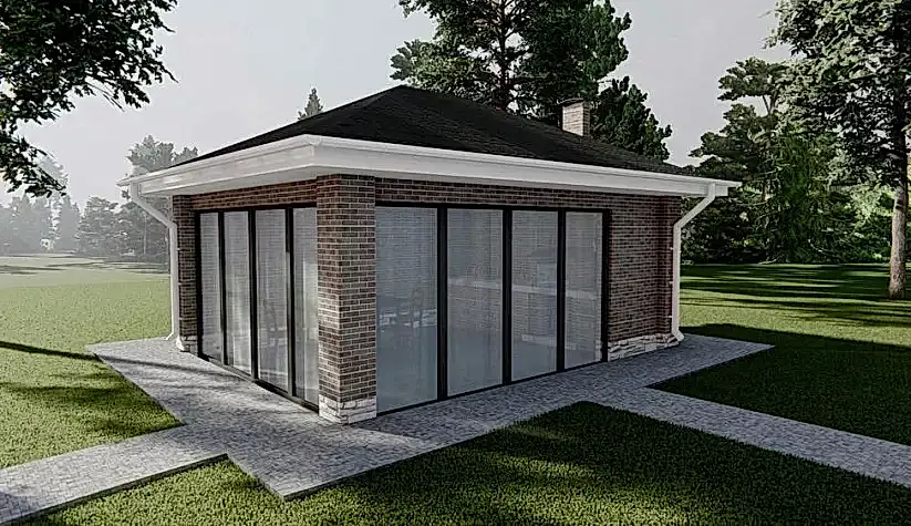 Беседка в КП Тихая речка