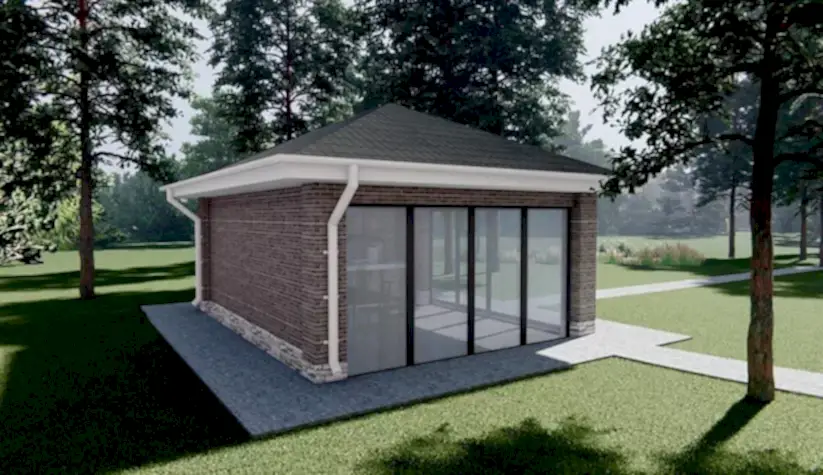 Беседка в КП Тихая речка